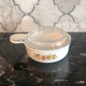 Vintage Corningware Spice of Life Sauce Pan Pyrex